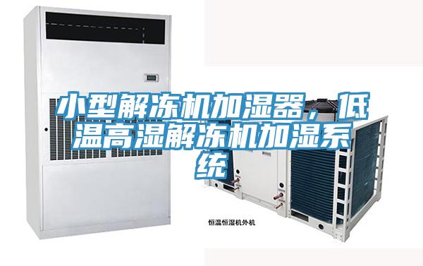 小型解凍機加濕器,低溫高濕解凍機加濕系統