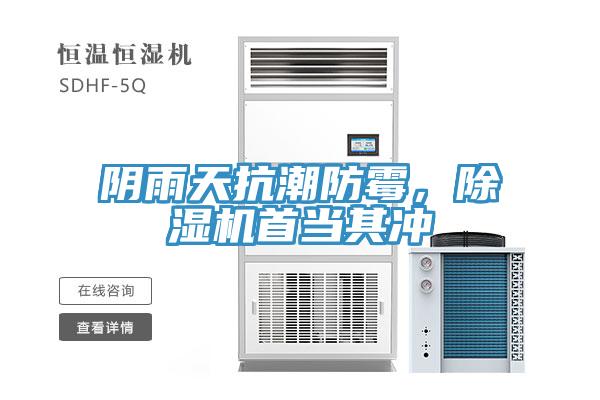 陰雨天抗潮防霉,除濕機首當其沖