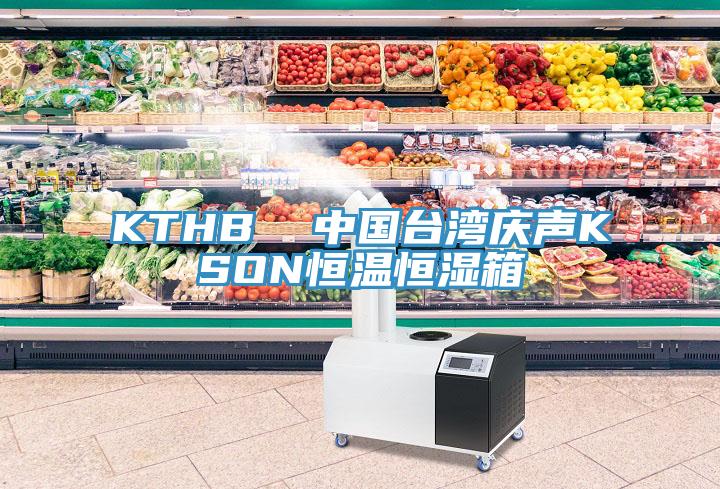 KTHB 中國臺灣慶聲KSON恒溫恒濕箱