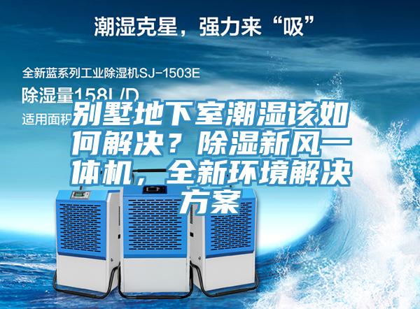 別墅地下室潮濕該如何解決?除濕新風一體機,全新環境解決方案