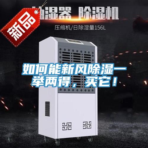 如何能新風(fēng)除濕一舉兩得，買它！