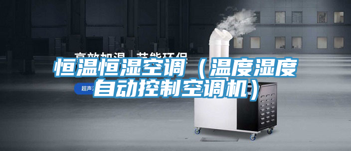 恒溫恒濕空調(溫度濕度自動控制空調機)