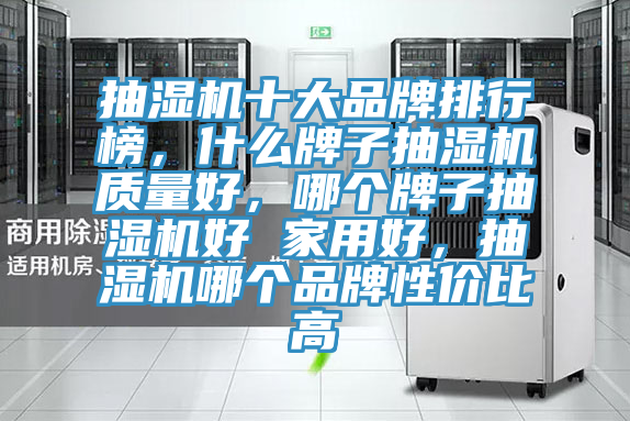 抽濕機十大品牌排行榜，什么牌子抽濕機質量好，哪個牌子抽濕機好 家用好，抽濕機哪個品牌性價比高