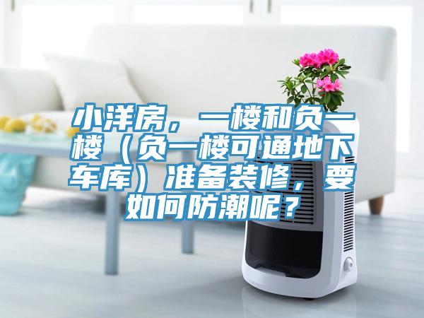 小洋房，一樓和負一樓（負一樓可通地下車庫）準備裝修，要如何防潮呢？