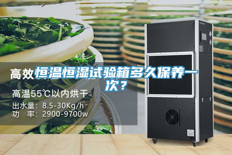 恒溫恒濕試驗(yàn)箱多久保養(yǎng)一次？