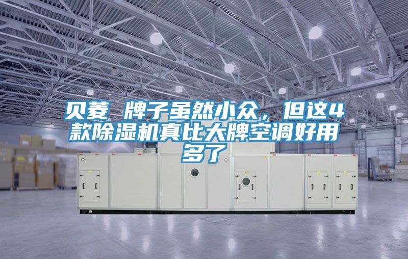 貝菱 牌子雖然小眾，但這4款除濕機真比大牌空調(diào)好用多了